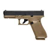 Wiatrówki pistolety - Wiatrówka Pistolet Glock 17 gen 5. 4,5 mm coyote - miniaturka - grafika 1