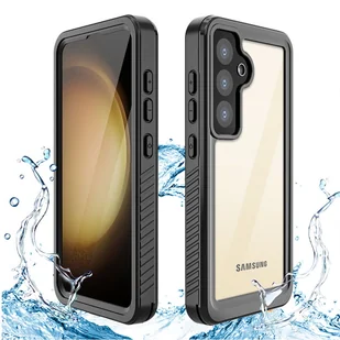 D-Pro 360° Waterproof Case IP68 etui wodoodporne wodoszczelne do Samsung Galaxy S24 Plus (Black) - Etui i futerały do telefonów - miniaturka - grafika 1