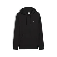 Bluzy sportowe męskie - Męska bluza z kapturem Essentials Elevated PUMA Black - miniaturka - grafika 1