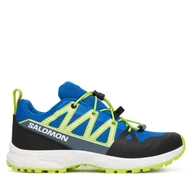 Buty trekkingowe dziecięce - Trekkingi Salomon Outscape J L49213100 Niebieski - miniaturka - grafika 1