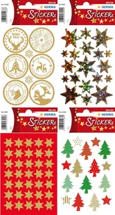 Naklejki dekoracyjne, Boże Narodzenie, Pakiet 1, 4 sztuki - Scrapbooking - miniaturka - grafika 1