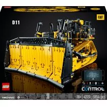 LEGO Technic Technic Sterowany przez aplikację buldożer Cat D11 42131 - Klocki - miniaturka - grafika 2