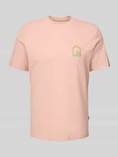 T-shirt z wyhaftowanym motywem i napisem model ‘JOBBE’ - Koszulki męskie - miniaturka - grafika 1