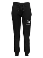 Spodnie sportowe damskie - The North Face Spodnie dresowe w kolorze czarnym - miniaturka - grafika 1