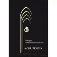 Religia i religioznawstwo - Pamiątka sakramentu małżeństwa modlitewnik - miniaturka - grafika 1