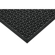 Podnóżki, podpórki, podkładki - Gumowa mata wejściowa czyszcząca, 600 x 900 mm, czarna - miniaturka - grafika 1