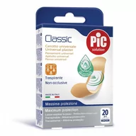 Apteczki i materiały opatrunkowe - PiC Classic, antybakteryjne plastry opatrunkowe, medium, 19 x 72 mm, 20 szt. - miniaturka - grafika 1