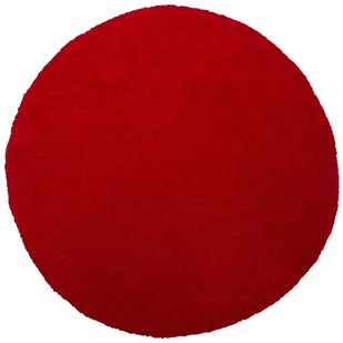 Beliani Dywan czerwony 140 cm DEMRE - Dywany - miniaturka - grafika 1
