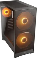 Obudowy komputerowe - COUGAR Gehäuse Midi-Tower Airface 180, ARGB, Schwarz CGR-5VA4B-RGB - miniaturka - grafika 1