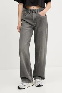 Vans jeansy damskie high waist VN000MB5Y7J1 - Spodnie damskie - miniaturka - grafika 1