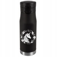 Kubki termiczne - Kubek Termiczny Grawer Prezent Imieniny Urodziny Srebrny JEDNOROŻEC 012 - miniaturka - grafika 1