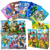 Czasopisma - KARTY MINECRAFT 288 KART MEGA BOX ZESTAW 288 SZTUK KART KOLEKCJONERSKICH - miniaturka - grafika 1