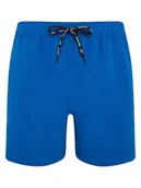 Kąpielówki męskie - Reebok Szorty kąpielowe "Clayton" w kolorze niebieskim - miniaturka - grafika 1