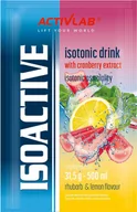 Produkty energetyczne i izotoniki - Napój izotoniczny Activlab Isoactive 31.5 g Rhubarb-Lemon (5907368800349) - miniaturka - grafika 1