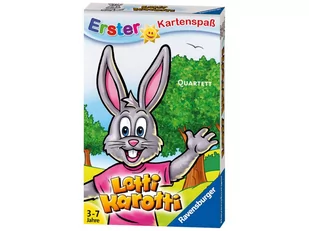Ravensburger Spieleverlag Lotti Karotti Quartett - Pozostałe książki - miniaturka - grafika 1