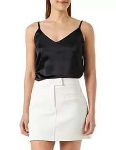 Morgan damska spódnica trapezowa z wysokim stanem JRINA Ecru T42, Off White, 40 - Spódnice - miniaturka - grafika 1