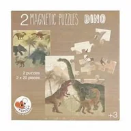 Układanki dla dzieci - Puzzle Magnetyczne Dinozaury Egmont Toys - miniaturka - grafika 1