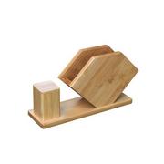 Pojemniki kuchenne - Bambusowy pojemnik na serwetki i wykałaczki - miniaturka - grafika 1