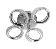 Lampy sufitowe - LED Plafon 4xLED/14W/230V 3000-5000K 37x43 cm chrom błyszczący - miniaturka - grafika 1