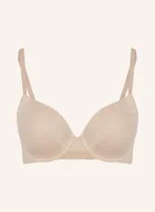 Biustonosze - Calvin Klein Biustonosz Usztywniany Lightly Lined beige - miniaturka - grafika 1