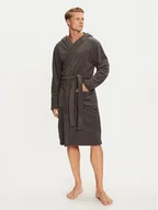 Szlafroki męskie - Tommy Hilfiger Szlafrok UM0UM03361 Szary - miniaturka - grafika 1