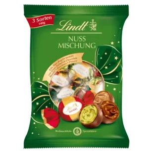 Lindt Świąteczne Praliny Orzechowy Mix 140g - Inne słodycze - miniaturka - grafika 1