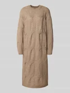 Sukienki - Sukienka z dzianiny o kroju relaxed fit z dodatkiem wełny model ‘JENNA’ - miniaturka - grafika 1