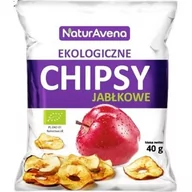 Chrupki - NATURAVENA Chipsy jabłkowe BIO 40g - Naturavena 5908445471032 - miniaturka - grafika 1