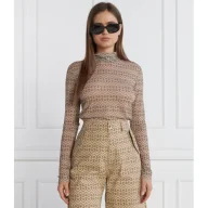 Bluzki damskie - Patrizia Pepe Bluzka | Slim Fit - miniaturka - grafika 1