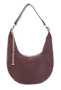 Mandarina Duck Mellow Leather Hobo, Kobieta, Balsamic - Torebki damskie - miniaturka - grafika 1