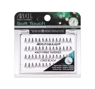 Ardell Soft Touch Long kępki sztucznych rzęs bez węzełków 56szt - Sztuczne rzęsy i akcesoria - miniaturka - grafika 1