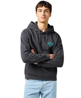 Bluzy męskie - Bluza Wrangler SMALL LOGO HOODIE 112364094 Faded Black L - miniaturka - grafika 1