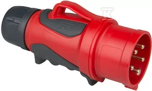PCE Wtyczka przenośna (zwrotnica faz) 16A 5P 400V 6h IP44/54 GRIP 70153-6 70153-6 - Gniazdka elektryczne - miniaturka - grafika 1
