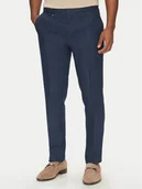 Spodnie męskie - BOSS Spodnie materiałowe C-Genius 50540518 Granatowy Slim Fit - miniaturka - grafika 1