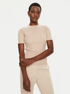 Swetry damskie - Marciano Guess Sweter 5RGR14 5821Z Beżowy Regular Fit - miniaturka - grafika 1