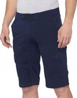 Spodenki rowerowe - 100% Szorty męskie 100% RIDECAMP Shorts Navy roz.36 50 EUR - miniaturka - grafika 1