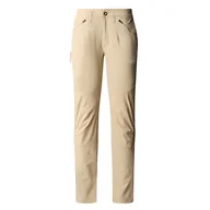 Spodnie sportowe damskie - Spodnie The North Face Speedlight 0A7Z8APIT1 - beżowe - miniaturka - grafika 1
