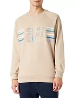 Bluzy męskie - FILA Męska bluza z logo Stowe Graphic, Oxford Tan, 2XL, Oxford Tan., XXL - miniaturka - grafika 1