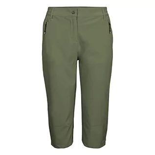 Spodnie damskie - Killtec Damskie spodnie damskie KOS 159 WMN PNTS, spodnie capriowe, oliwkowe, 42 - grafika 1