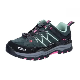 CMP Kids Rigel Low Trekking Shoes WP, Buty do chodzenia, Lake-Gloss, 35 EU, Lake Gloss, 35 EU - Buty dla chłopców - miniaturka - grafika 1