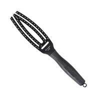 Szczotki i grzebienie do włosów - Olivia Garden Finger Brush, szczotka do rozczesywania i masażu, włosie dzika, mała - miniaturka - grafika 1