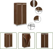 Szafy - Szafa Living Store brązowa 75×50×160 cm - miniaturka - grafika 1