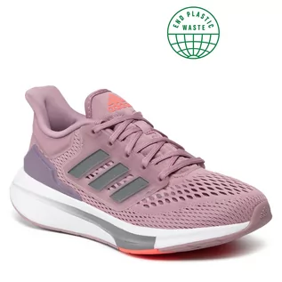 Buty sportowe damskie - Adidas Buty Eq21 Run GZ4075 Magic Mauve/Iron Metallic/Legacy Purple - grafika 1