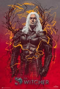 Wiedźmin Geralt Z Rivii - plakat - Plakaty - miniaturka - grafika 1