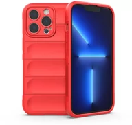 Etui i futerały do telefonów - Magic Shield Case etui do iPhone 13 Pro elastyczny pancerny pokrowiec czerwony - miniaturka - grafika 1