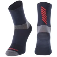 Skarpetki kolarskie - Skarpetki rowerowe KROSS Rubble Mid ( XL) Niebieski - miniaturka - grafika 1
