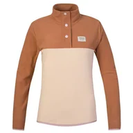 Bluzy sportowe damskie - Bluza damska Hannah Nuka Rozmiar: XL / Kolor: beżowy - miniaturka - grafika 1