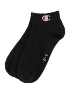 Skarpetki męskie - Skarpety z detalem z logo, w zestawie 3 szt., model „Quarter Sock” - miniaturka - grafika 1