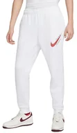 Spodnie sportowe męskie - Spodnie Dresowe Nike Sportswear Swoosh DR9274-100 r. M - miniaturka - grafika 1