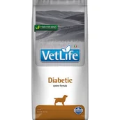 Sucha karma dla psów - Farmina Vet Life Vet Life DOG DIABETIC 12kg PVT120297S - miniaturka - grafika 1